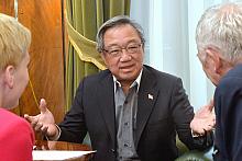 Wizyta Ambasadora Republiki Singapuru