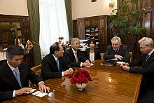 Spotkanie Prezydenta Miasta Krakowa z firmą POSCO