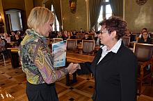 Rozdanie nagród Prezydenta Miasta Krakowa kadrze kierowniczej szkół