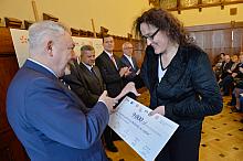 Uroczystość przekazania darowizn w ramach akcji „Podzielmy się ciepłem”