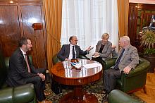 Spotkanie z Ambasadorem Królestwa Niderlandów Ronem van Dartelem