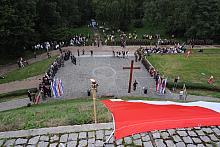 Uroczystosci pod Kopcem Marszałka Piłsudskiego