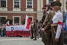 70. rocznica Powstania Warszawskiego - uroczystości przy Grobie Nieznanego Żołnierza