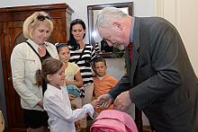 Wyprawki szkolne dla pierwszoklasistów od Prezydenta