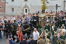 Uroczystości pogrzebowe śp. kard. Franciszka Macharskiego - msza św.  w Bazylice oo. Franciszkanów i kondukt pogrzebowy