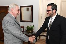 Wizyta powitalna B. Bix Aliu, nowego Konsula Generalnego USA