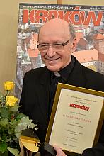 Uroczystość wręczenia Medalu za Mądrość Obywatelską  ks. prof. M. Hellerowi