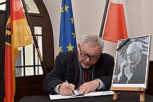 Wpis do Księgi Kondolencyjnej w związku ze śmiercią byłego prezydenta Niemiec Romana Herzoga
