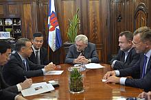 Spotkanie z delegacją z chińskiego miasta Chengdu