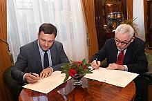 Podpisanie listu intencyjnego dot. działań szkoleniowo-informacyjnych związanych z mediacją