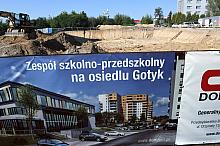 Wmurowanie kamienia węgielnego pod budowę Zespołu Szkolno-Przedszkolnego przy ul. Księdza Józefa Meiera